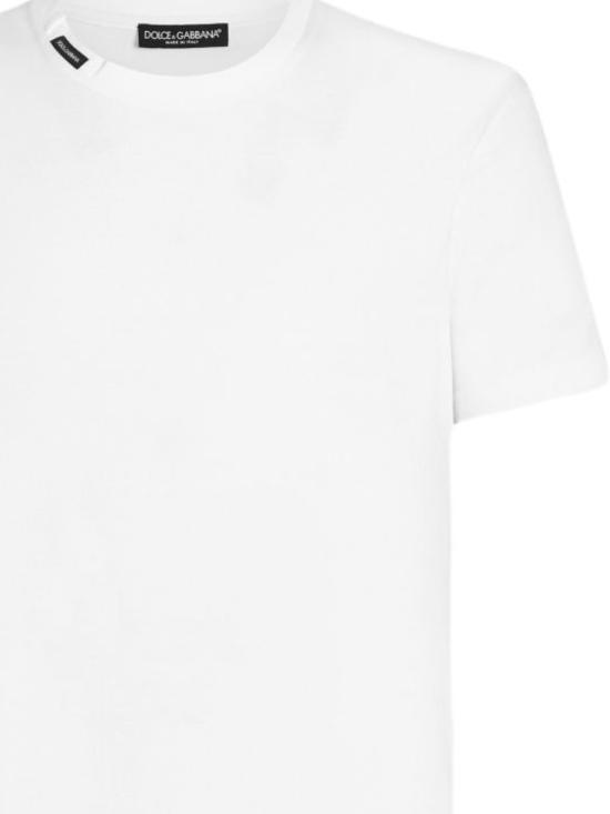 26FW 돌체앤가바나 반팔 티셔츠 G8TW5T FU7EQW0800 OFF WHITE - DOLCE & GABBANA