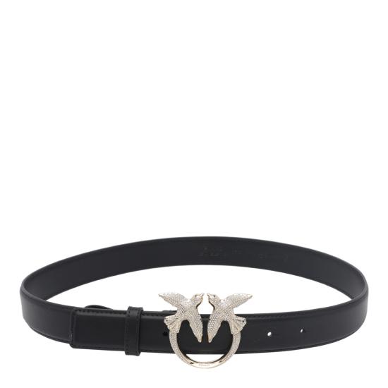 26FW 핑코 벨트 107758 A0F1Z99Y BLACK