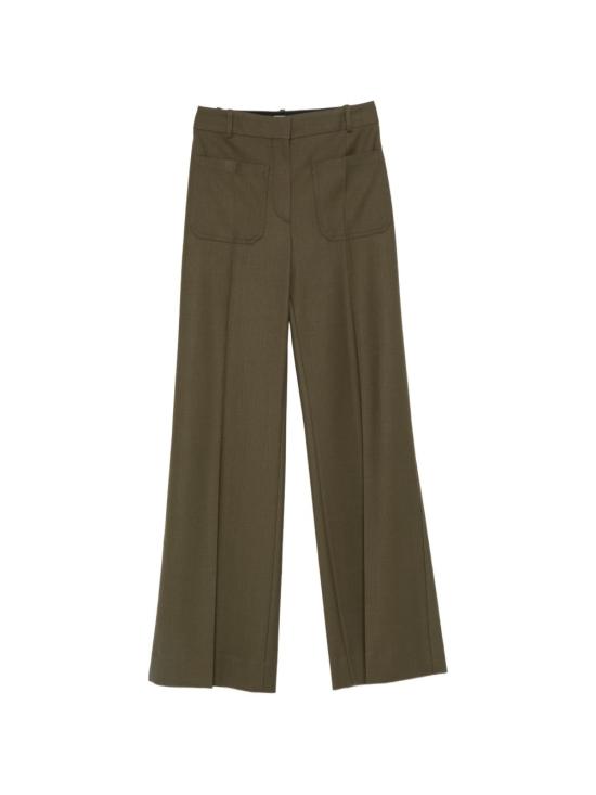 26FW 빅토리아 베컴 팬츠 1426WTR005115D GREEN VERDE