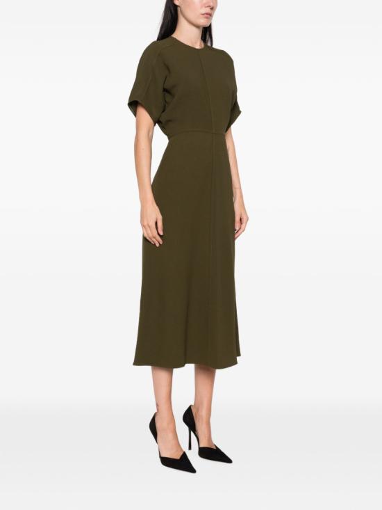 26FW 빅토리아 베컴 미디 원피스 1426WDR007752A GREEN VERDE - VICTORIA BECKHAM