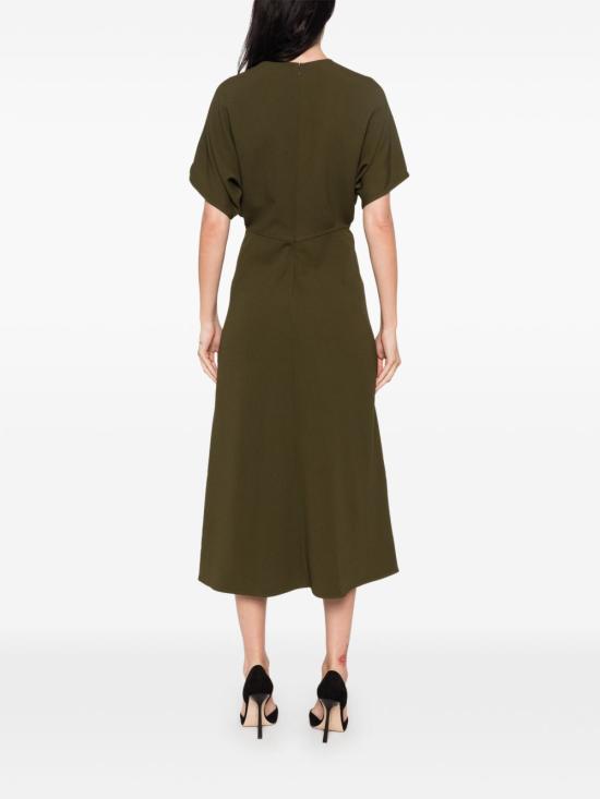 26FW 빅토리아 베컴 미디 원피스 1426WDR007752A GREEN VERDE - VICTORIA BECKHAM