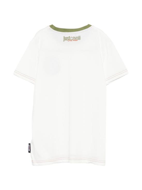 26FW [키즈] 저스트까발리 티셔츠 JBA26032TSPKL MARSHMALLOW BIANCO - JUST CAVALLI