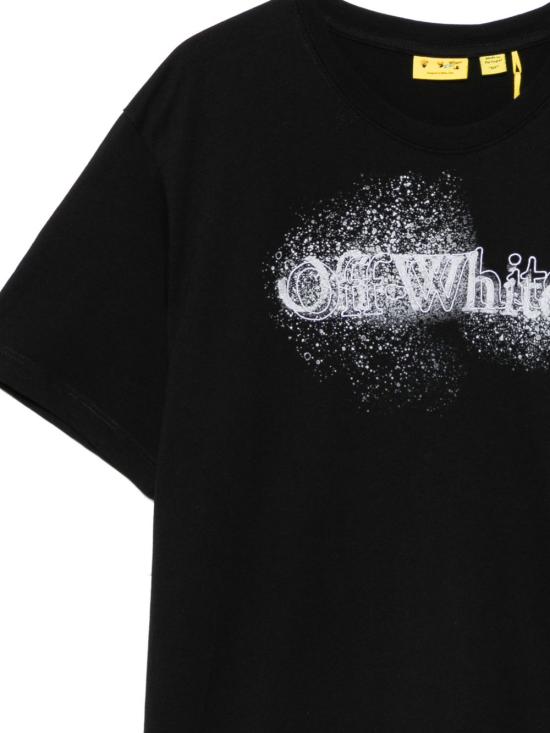 26FW [키즈] 오프화이트 티셔츠 44BAA002F26J00E002 BLACK NERO - OFF WHITE
