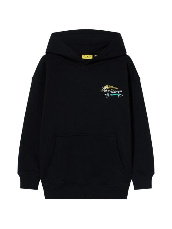 26FW [키즈] 오프화이트 니트/스웻셔츠 44BBB001F26F004002 BLACK NERO