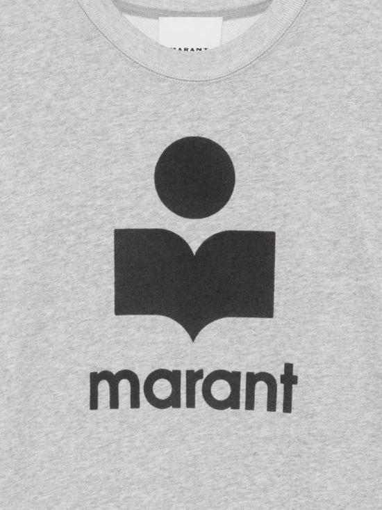 26FW 이자벨마랑 미코이 로고 스웨트 셔츠 SW0029HA B1M18HGYAN GRIGIO - ISABEL MARANT