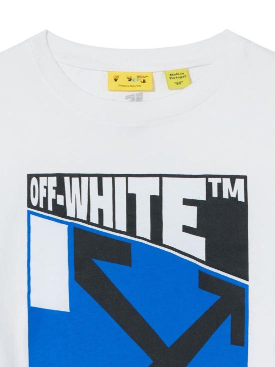 26FW [키즈] 오프화이트 티셔츠 44BAA002F26J006101 WHITE BIANCO - OFF WHITE