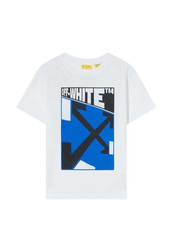26FW [키즈] 오프화이트 티셔츠 44BAA002F26J006101 WHITE BIANCO