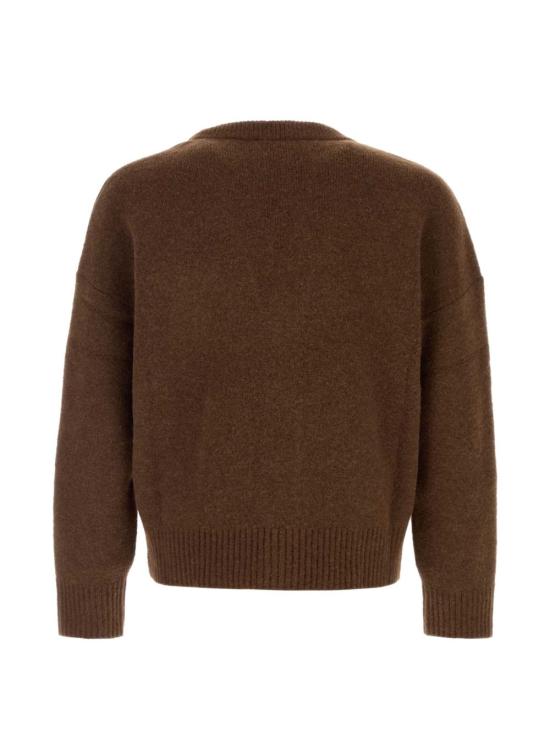 26FW 아미 빅 하트 로고 알파카 니트 가디건 UKC365KN0135 A362 MARRONE - AMI