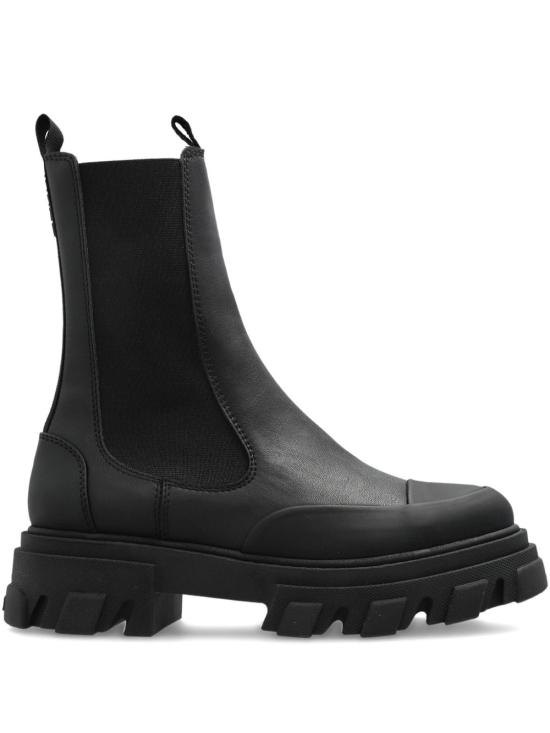 26FW 가니 미드 첼시 부츠 S3238 099 NERO