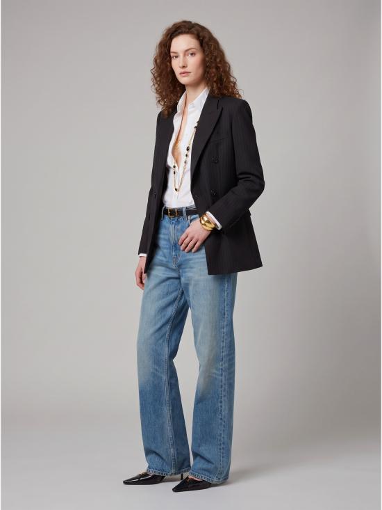26FW 생로랑 자켓 A007RP BLACK - SAINT LAURENT