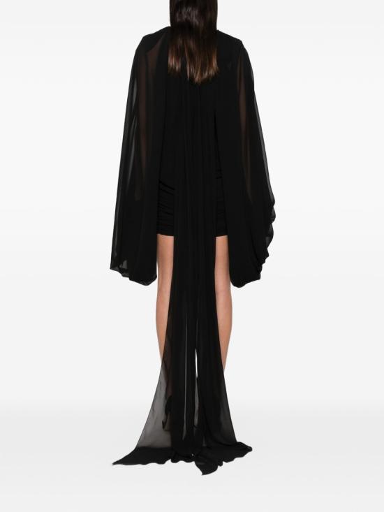 26FW 아멘쿠튀르 미디 원피스 AMW26411 920 NERO - AMEN COUTURE
