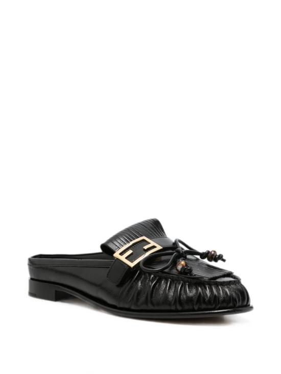 26FW 펜디 뮬/슬리퍼 8R9011 AY2MF1XHO NERO - FENDI