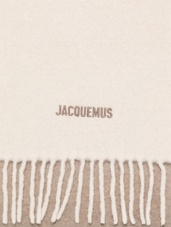 26FW 자크뮈스 레샤페 모아종 그라디언트 머플러 ACU00574AOT4032 015 BEIGE - JACQUEMUS