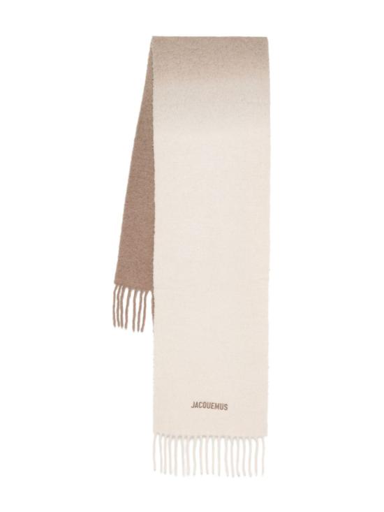 26FW 자크뮈스 레샤페 모아종 그라디언트 머플러 ACU00574AOT4032 015 BEIGE