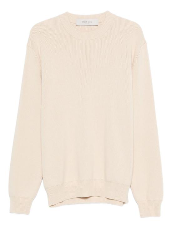 26FW 골든구스 Golden 레터링 밀리터리 크루넥 스웨터 GMP00841 P00197255550 BEIGE