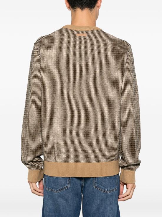 26FW 캘빈클라인 스웨터 LV04LH310G HMS MARRONE - CALVIN KLEIN