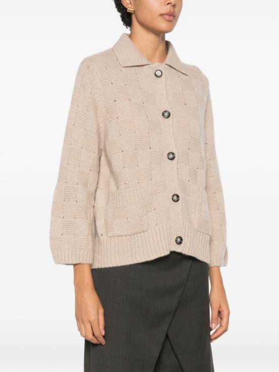 26FW 얼루드 가디건 26577020 48 BEIGE - ALLUDE