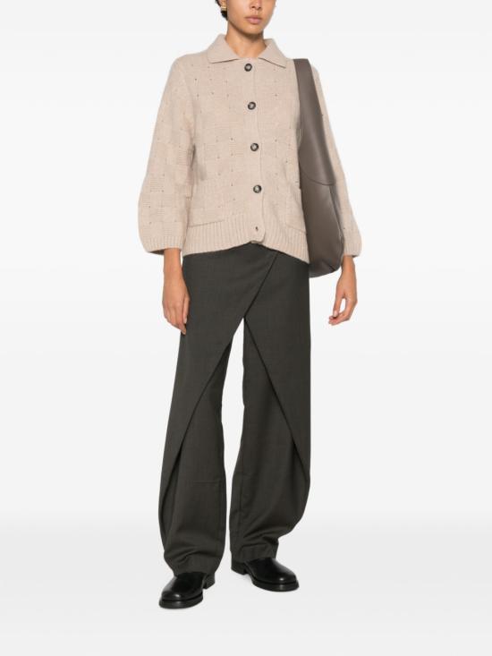 26FW 얼루드 가디건 26577020 48 BEIGE - ALLUDE