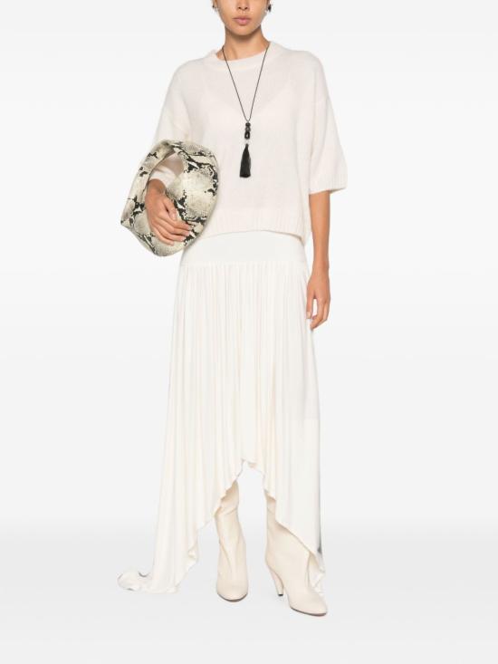 26FW 얼루드 스웨터 26577012 40 BIANCO - ALLUDE