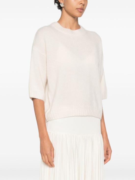 26FW 얼루드 스웨터 26577012 40 BIANCO - ALLUDE