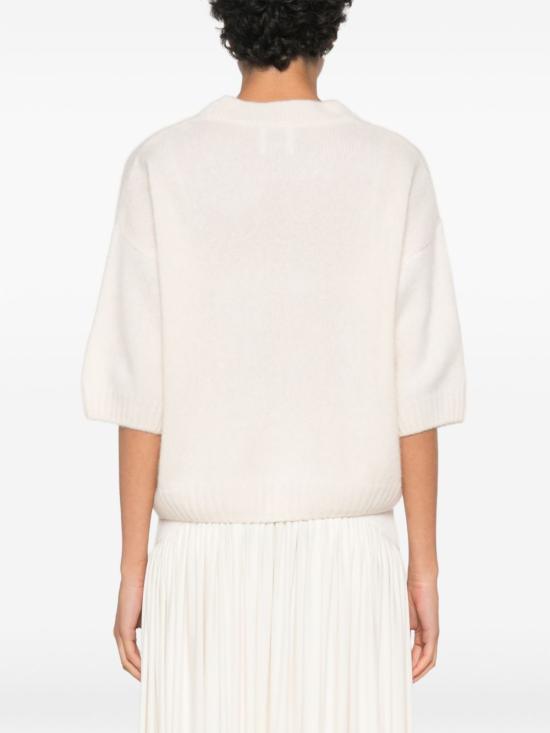 26FW 얼루드 스웨터 26577012 40 BIANCO - ALLUDE