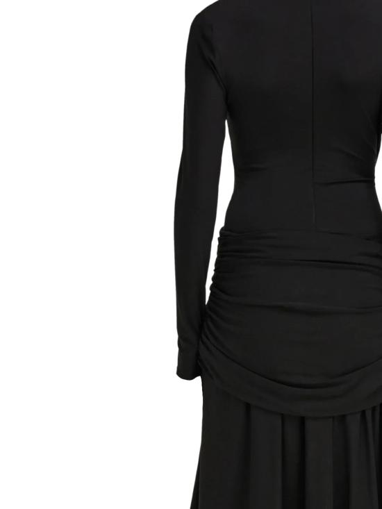 26FW 살바토레 페라가모 미디 원피스 13I488 795897 BLACK - SALVATORE FERRAGAMO