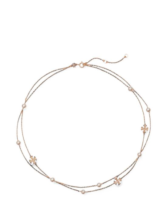 26FW 토리버치 팔찌 184437 700 GOLD CREAM - TORY BURCH