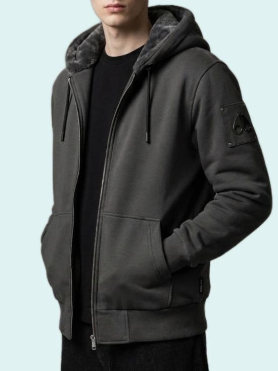 26FW 무스너클 클래식 버니 3 후드 집업 M32MS600 GREY - MOOSE KNUCKLES