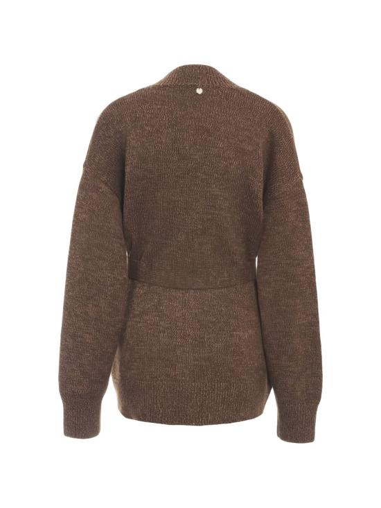 26FW 리우조 스웨터 WF6382M A27S09Z08 BROWN - LIU JO