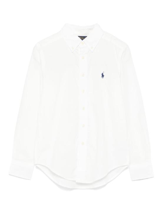 26FW [키즈] 폴로 랄프로렌 셔츠 323952199 001 BIANCO