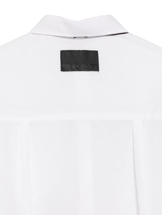 26FW [키즈] 엠에스지엠 셔츠 F6MSJGSI214 001 BIANCO - MSGM