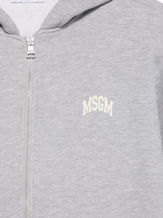 26FW [키즈] 엠에스지엠 니트/스웻셔츠 F6MSJUZH044 271 GRIGIO - MSGM