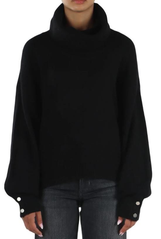 26FW 리우조 스웨터 CF6250M S00922222 NERO - LIU JO
