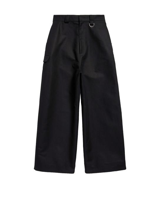 26FW 발렌시아가 루즈 핏 워크웨어 팬츠 A009K2 TUP131000 BLACK