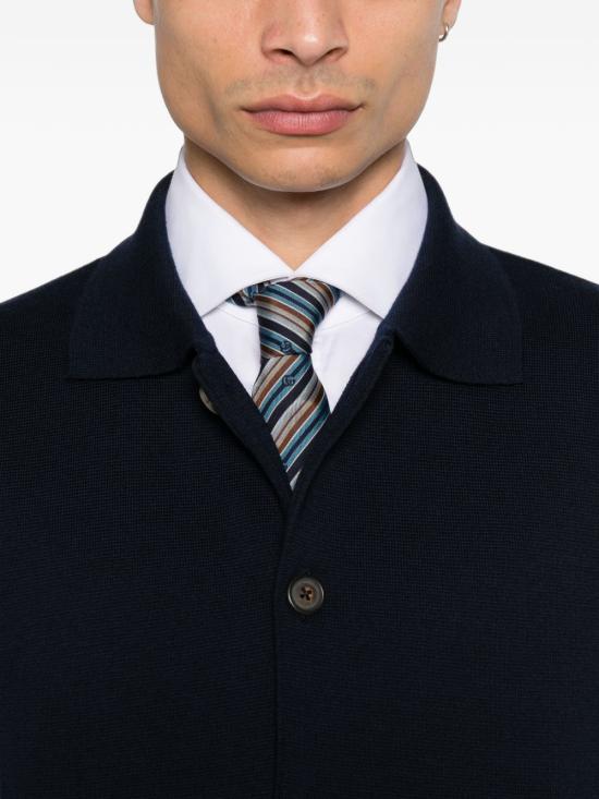 26FW 꼬르넬리아니 스웨터 28M5892A25171 001 BLU - CORNELIANI
