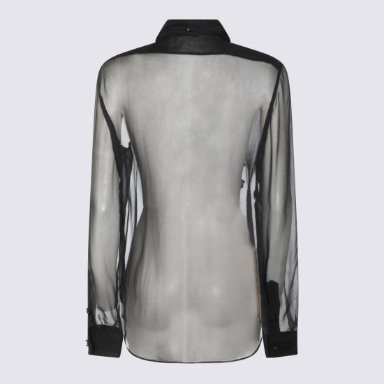26FW 알베르타 페레티 블라우스 262M0218 51150555 NERO - ALBERTA FERRETTI