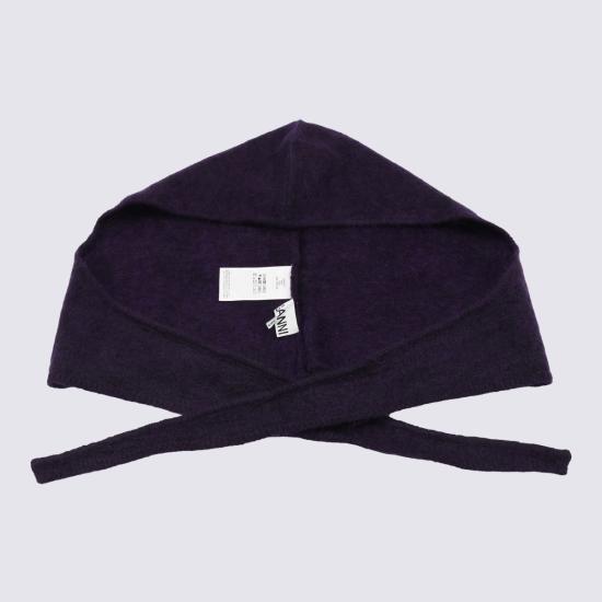 26FW 가니 모자 B3020275 ZXL BRIGHT VIOLET
