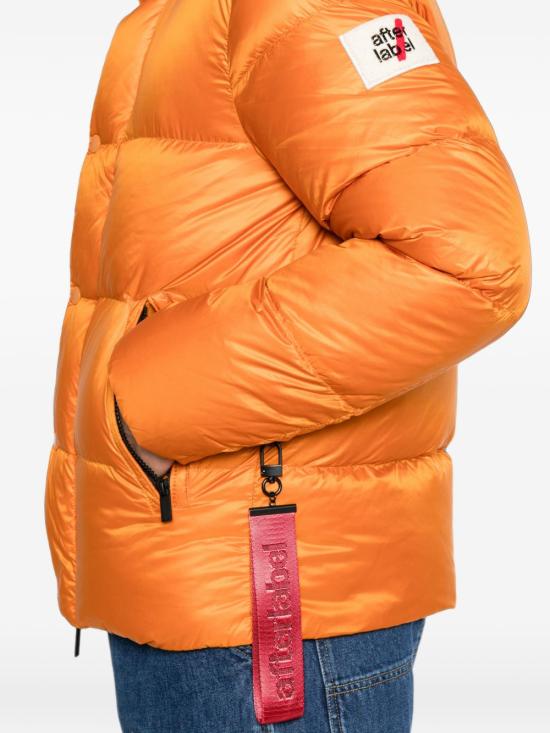 26FW 애프터라벨 숏패딩 AL013 340 ARANCIO - AFTER LABEL