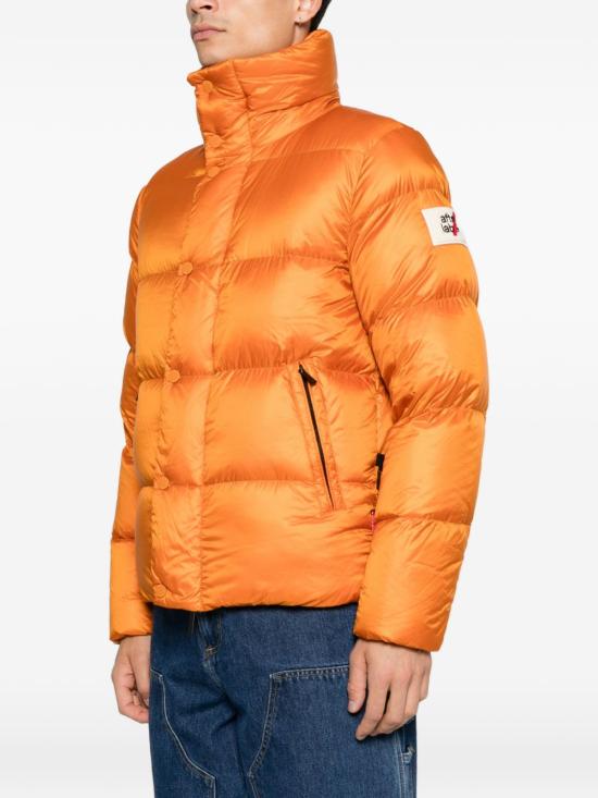 26FW 애프터라벨 숏패딩 AL013 340 ARANCIO - AFTER LABEL