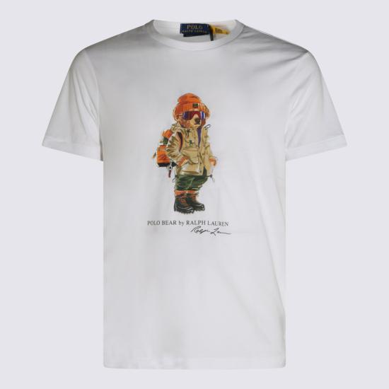 26FW 폴로 랄프로렌 반팔 티셔츠 710B30186 001 WHITE
