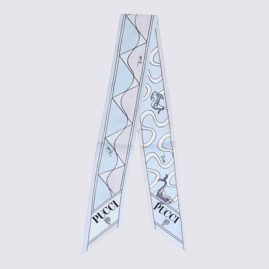 26FW 에밀리오푸치 머플러/스카프 6UGB11 6UC02001 LIGHT BLUE - EMILIO PUCCI
