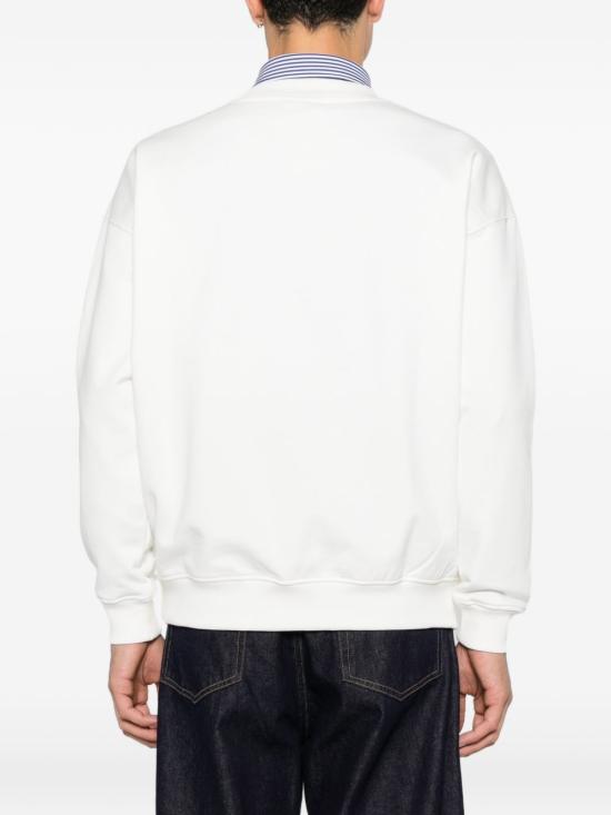 26FW 드롤드무슈 긴팔 티셔츠 SW211CO127 OW BIANCO - DROLE DE MONSIEUR