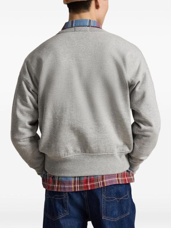 26FW 폴로 랄프로렌 긴팔 티셔츠 710B27080 001 GRIGIO - POLO RALPH LAUREN