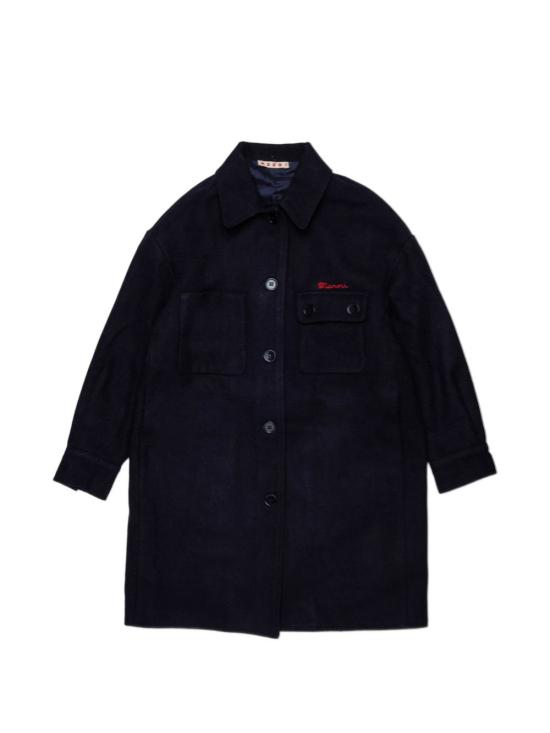 26FW [키즈] 마르니 셔츠 M01932M00XK 0M862 BLU