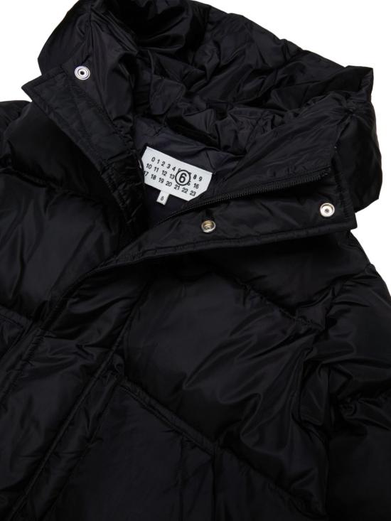 26FW [키즈] MM6 메종마르지엘라 패딩 M61090MM08B M6900 NERO - MM6 MAISON MARGIELA