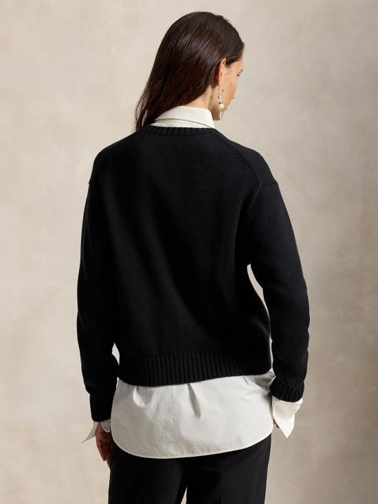 26FW 폴로 랄프로렌 스웨터 211B23918 001 NERO - POLO RALPH LAUREN