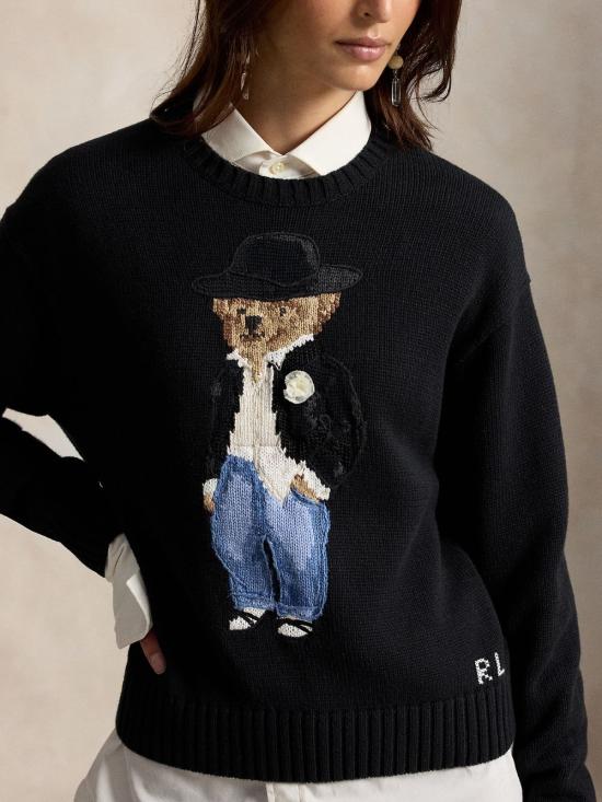 26FW 폴로 랄프로렌 스웨터 211B23918 001 NERO - POLO RALPH LAUREN