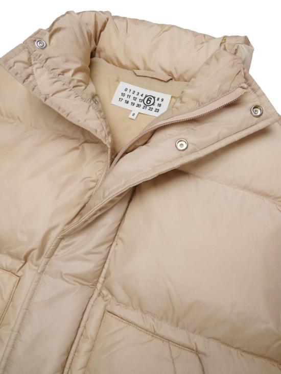 26FW [키즈] MM6 메종마르지엘라 베스트 M61092MM08B M6712 BEIGE - MM6 MAISON MARGIELA