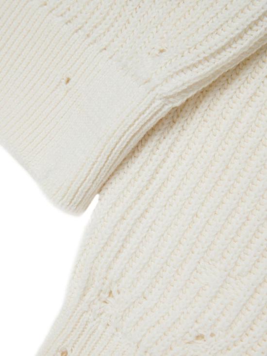 26FW [키즈] MM6 메종마르지엘라 니트/스웻셔츠 M61057MM08W M6101 BIANCO - MM6 MAISON MARGIELA