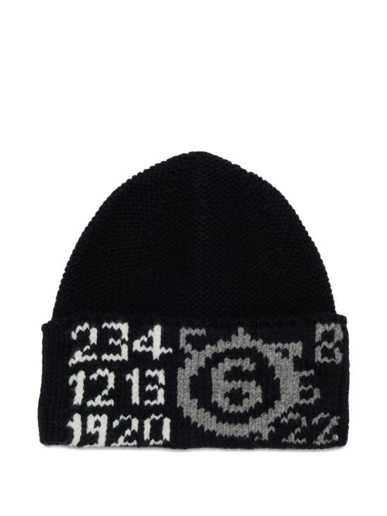 26FW [키즈] MM6 메종마르지엘라 모자 M61051MM08V M6900 NERO